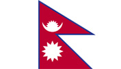 Flag of Nepal.