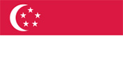 Flag of Singapore.