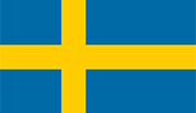 Blue flag with yellow cross over it