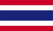 Flag of Thailand.