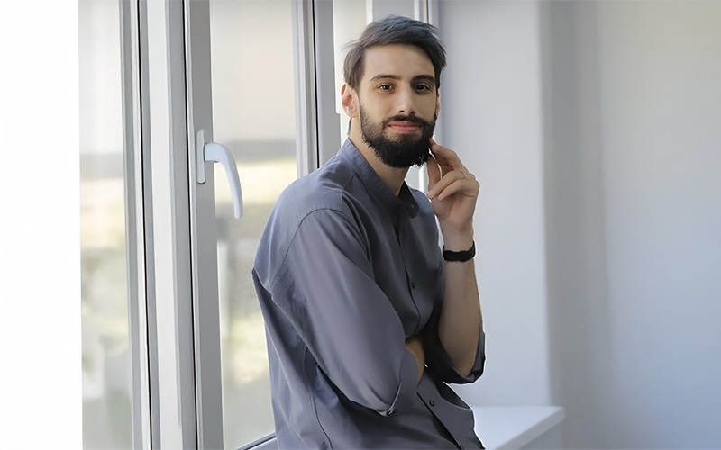picture of new professor Alessio