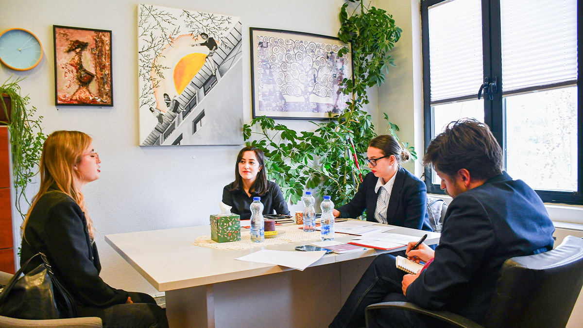 photo of mock interviews