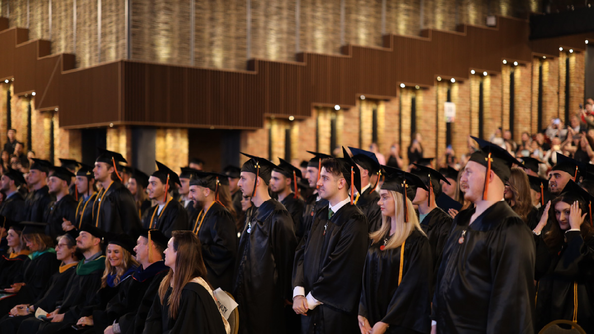 picture of the students during Graduation ceremony in 2024