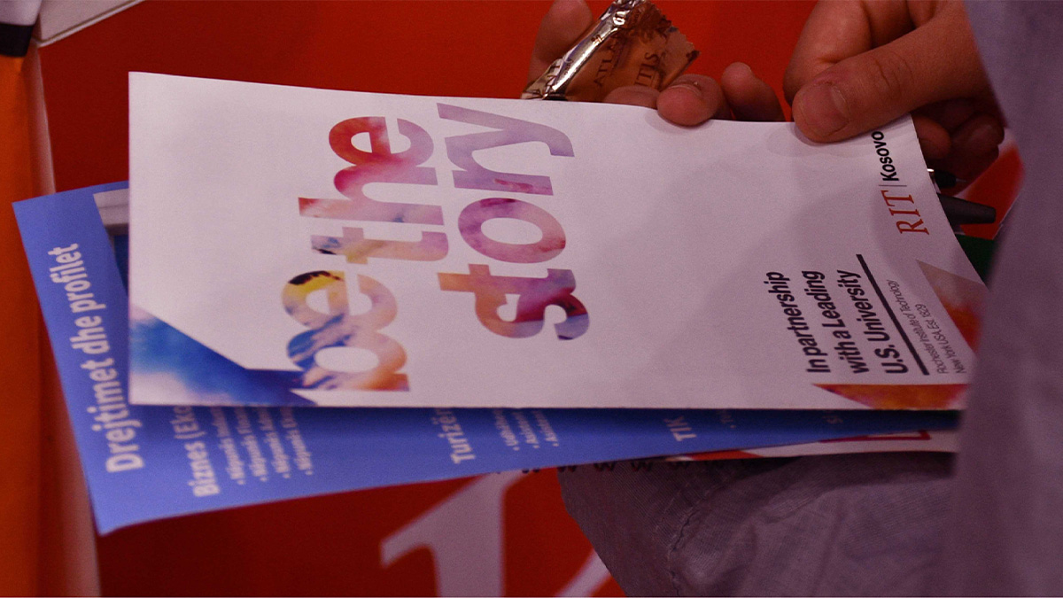 Banner photo of brochure of our campus