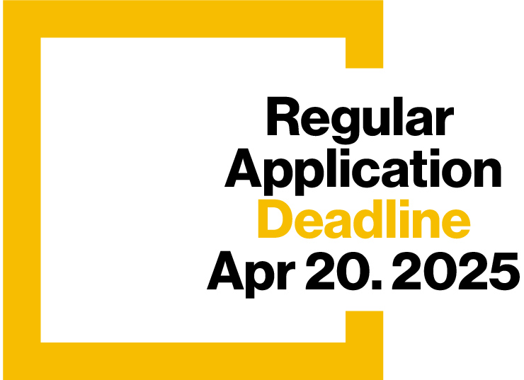 photo of regular application information
