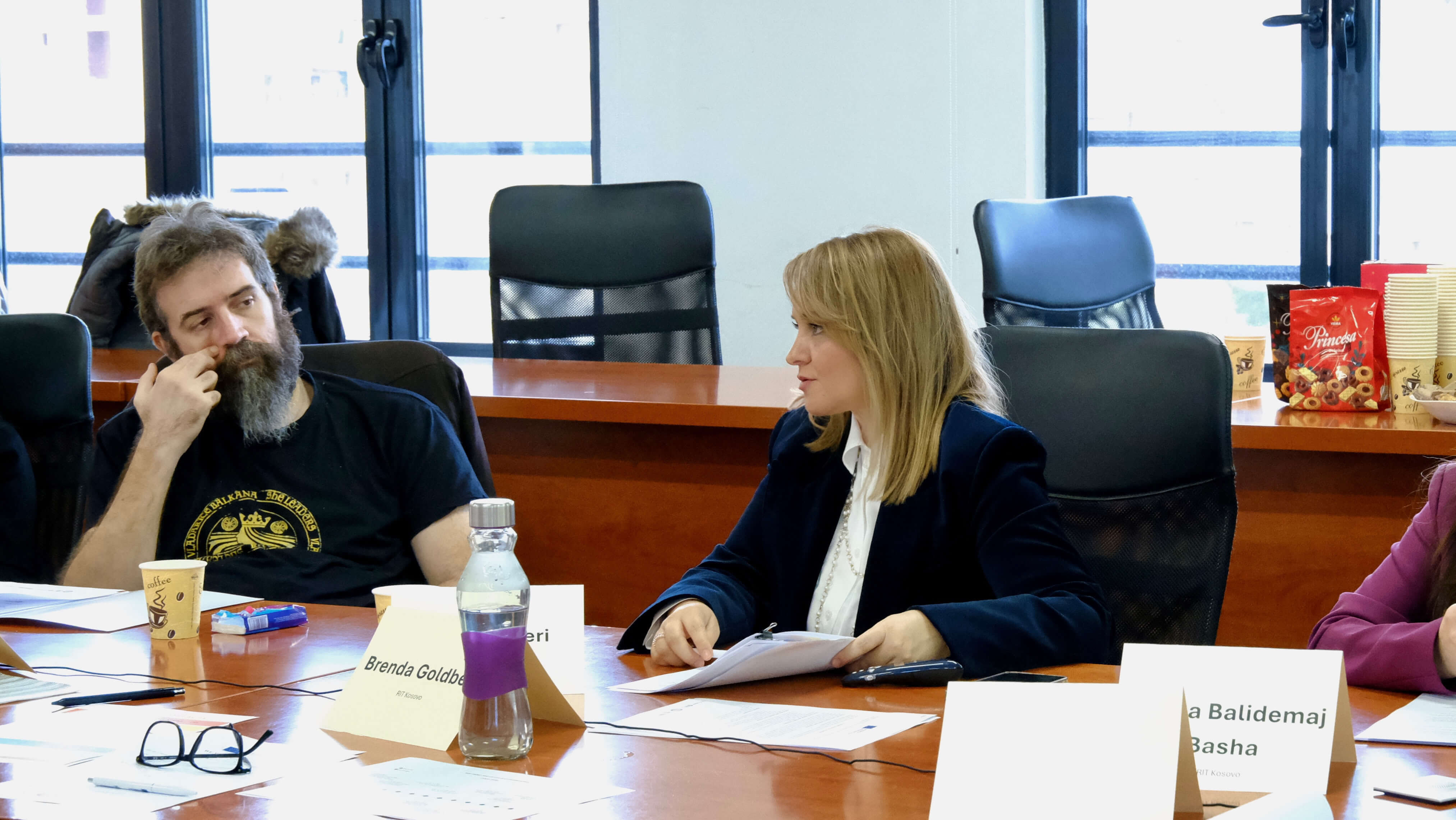 project Manager Linda Ziberi