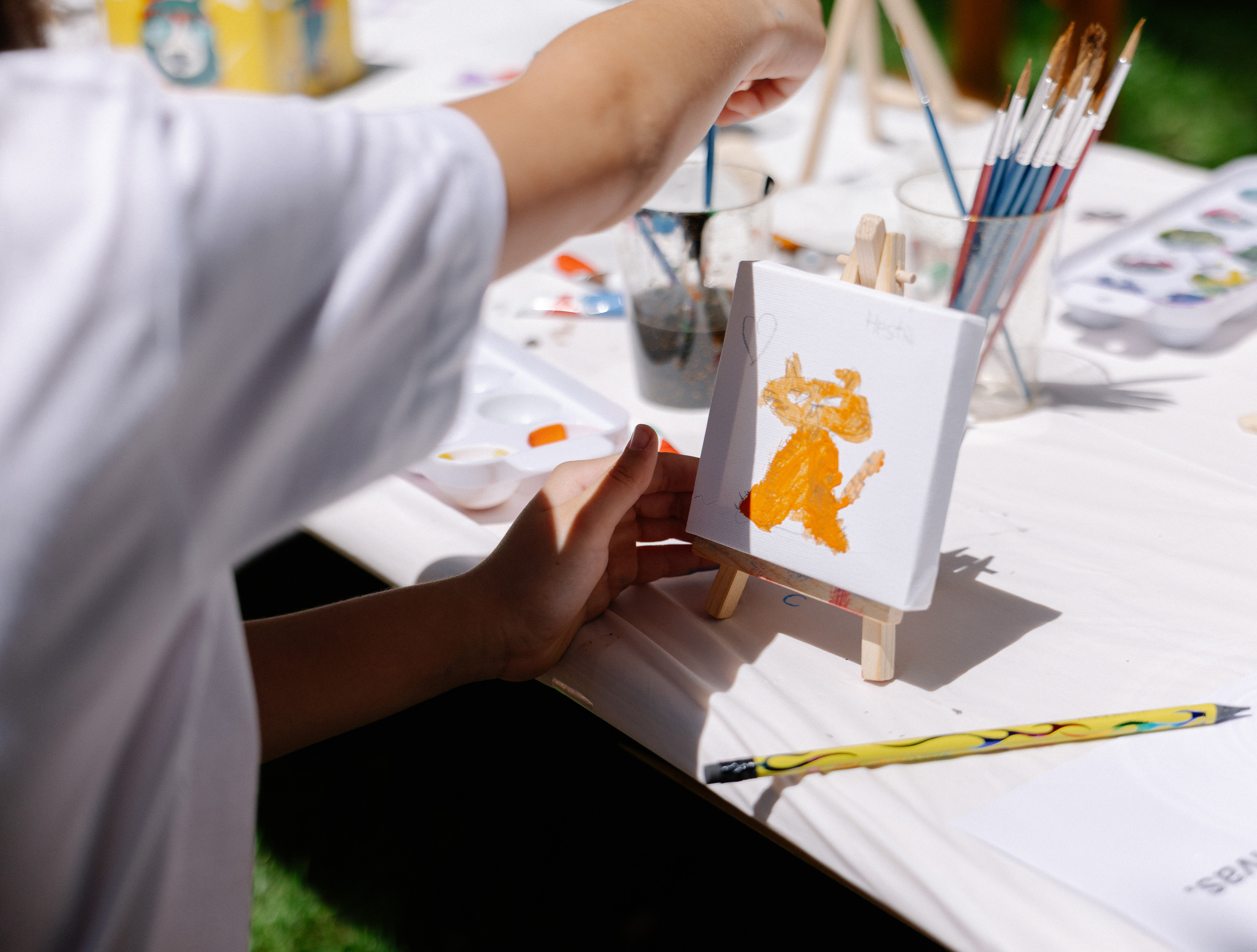 rit tiger drawing from rit alumni kids
