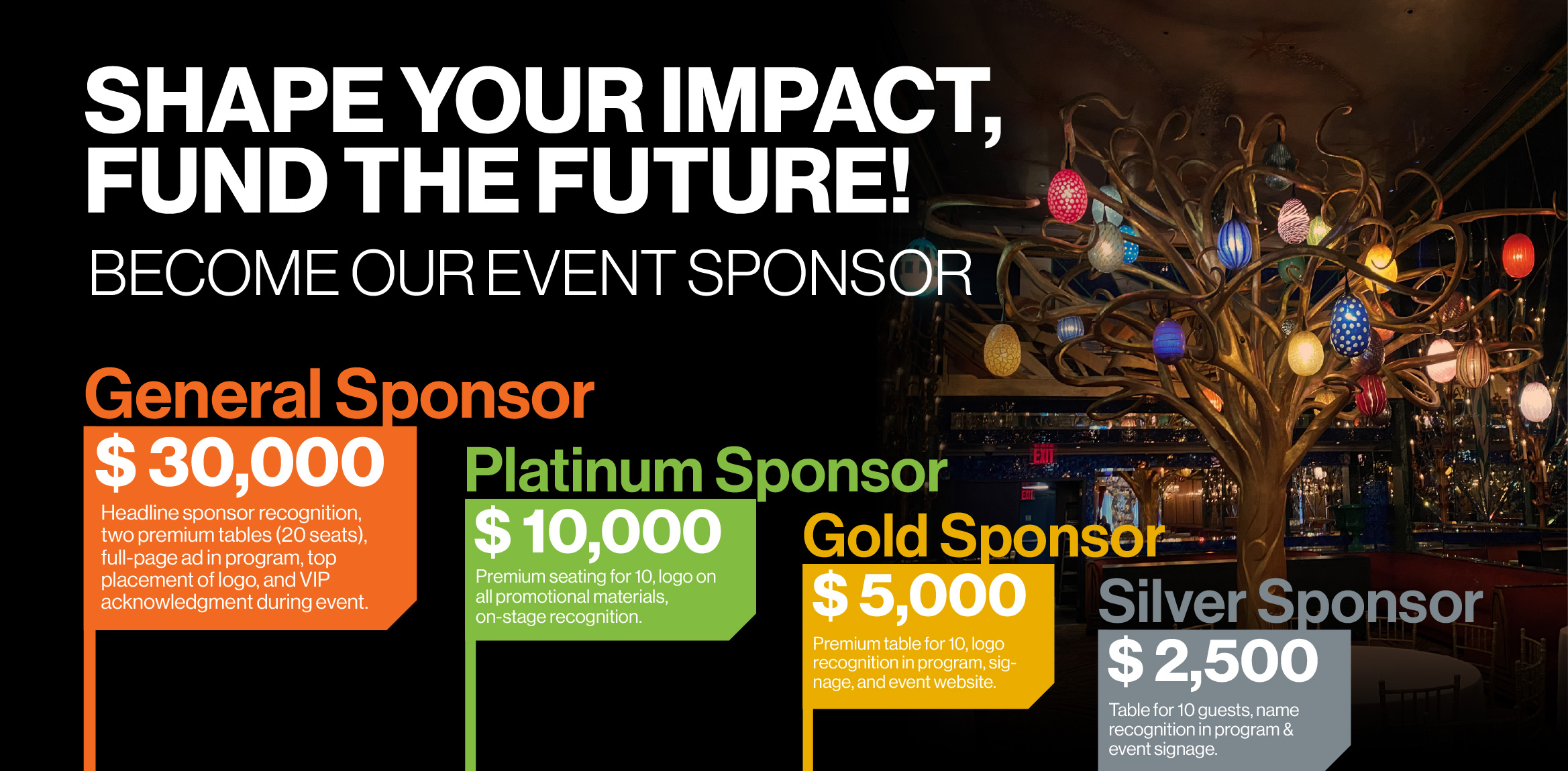 picture of packages for sponsors