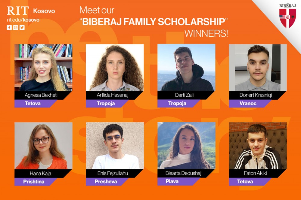 Biberaj Scholarship Winners 2021