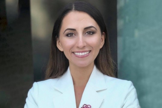new faculty member Arbenita Sopaj