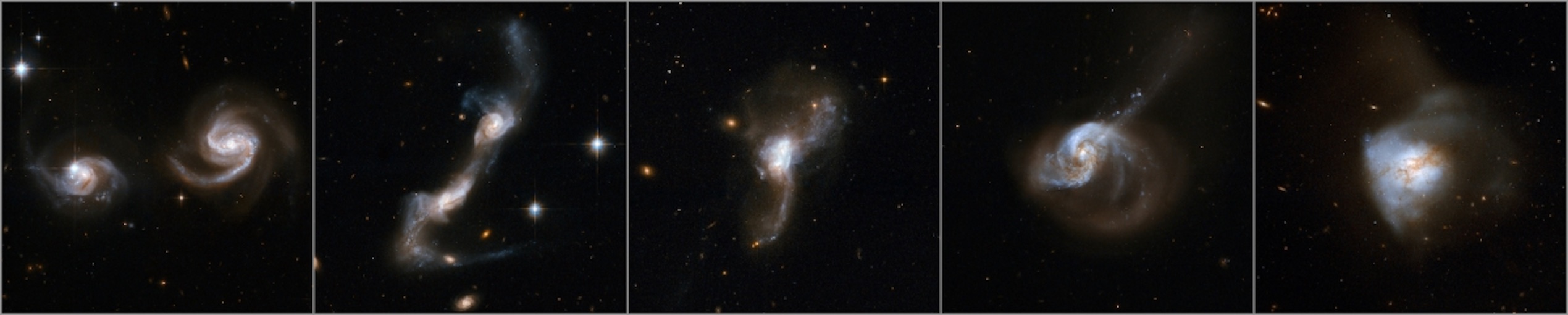 The galaxy merger sequence
