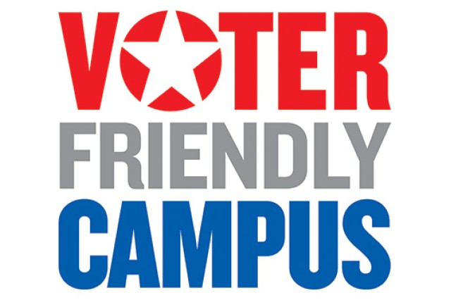 Voter Friendly Campus logo.