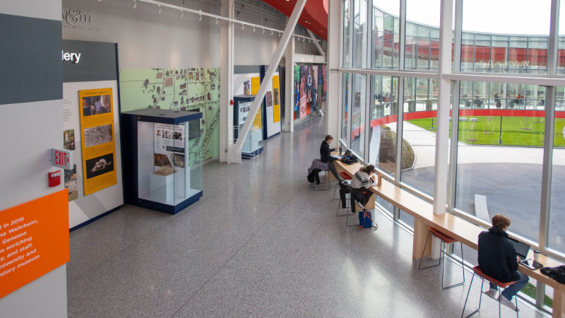 at the SHED the Weirheim Gallery is a product of RIT's partnership with GCMV