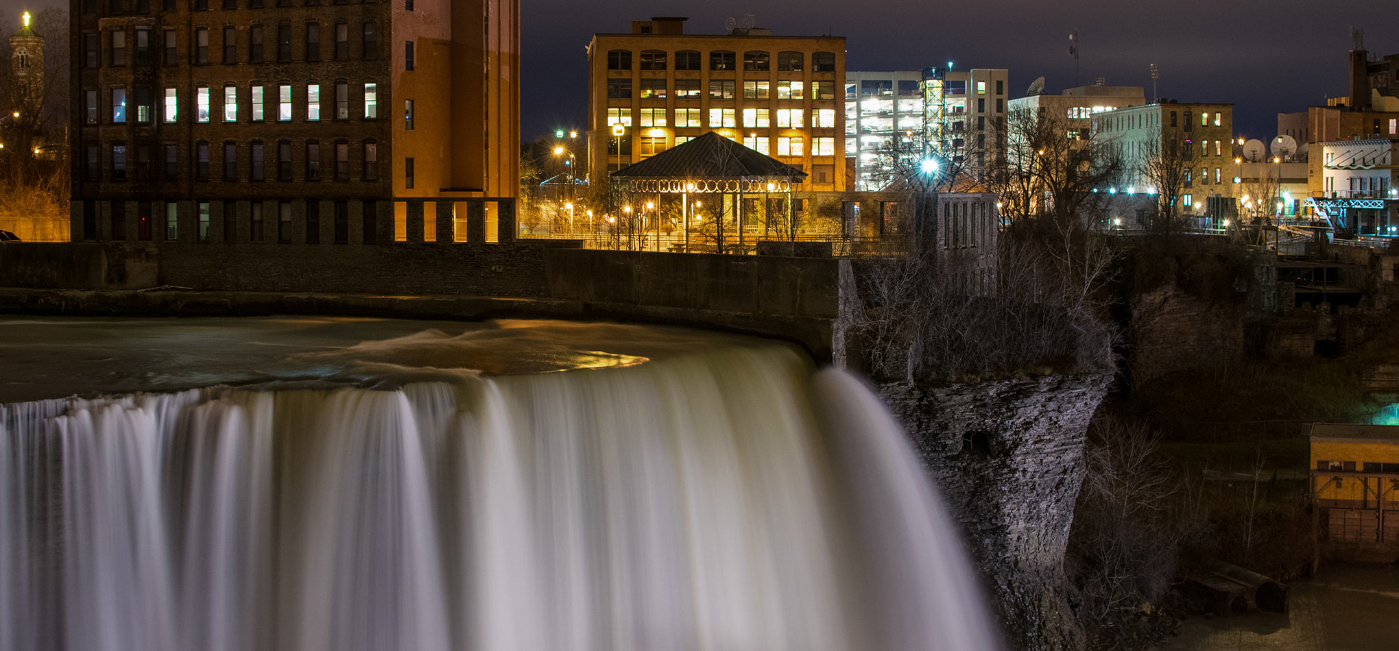 High falls in Rochester