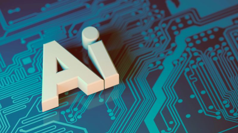 A concept image for artificial intelligence