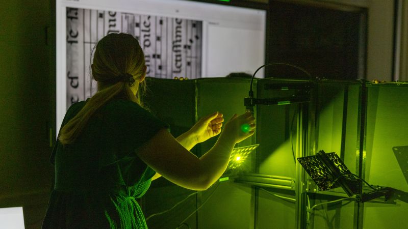 izzy moyer using the MISHA tech she helped develop and launch worldwide