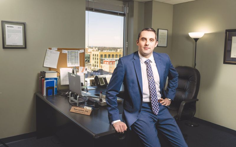 ryan in his office