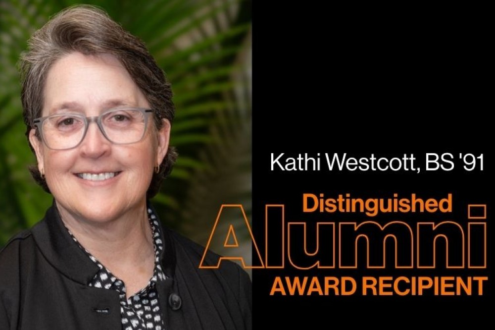 kathi alumni award winner
