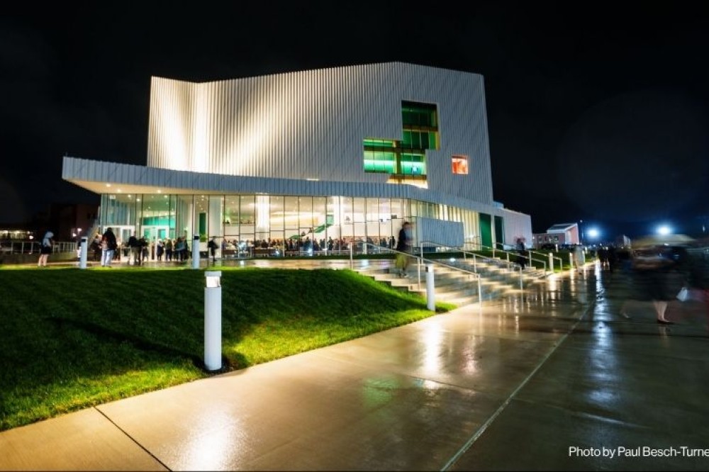 the performing arts theater on opening night
