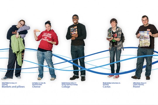 Chart displaying the multiple people