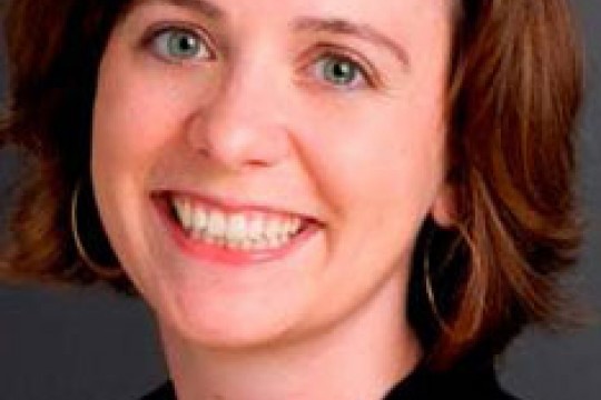 Professor posing for camera