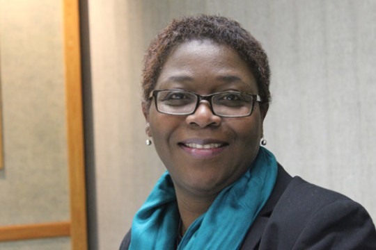 Person posing for camera