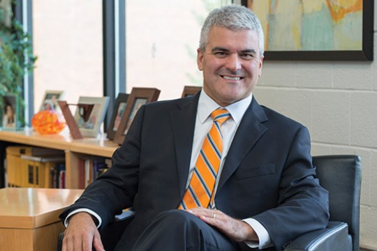 James Winebrake posing for camera