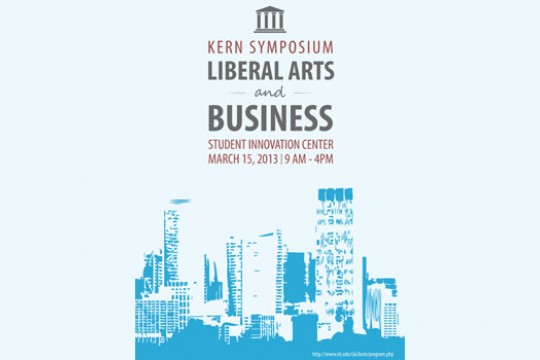 Poster for "Business Student Innovation Center"