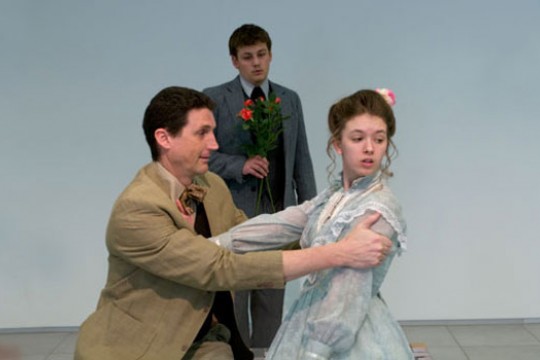 People performing on stage