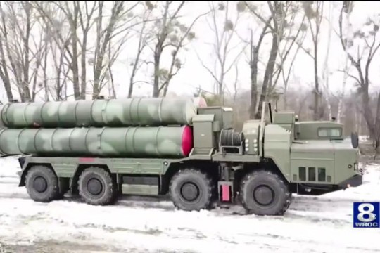army vehicle in the snow.