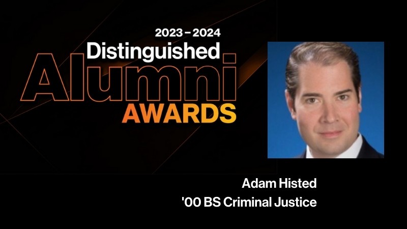Distinguished alum Adam Histed