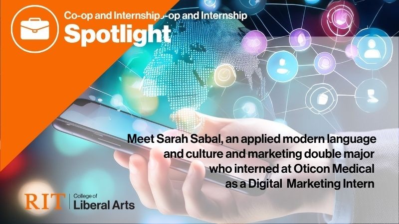 a photo and graphic featuring a concept image representing social media