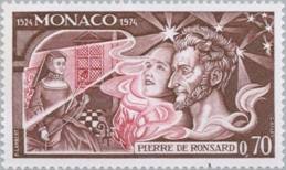 stamp of french deaf poet ronsard