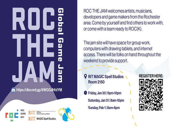 event poster for GGJ