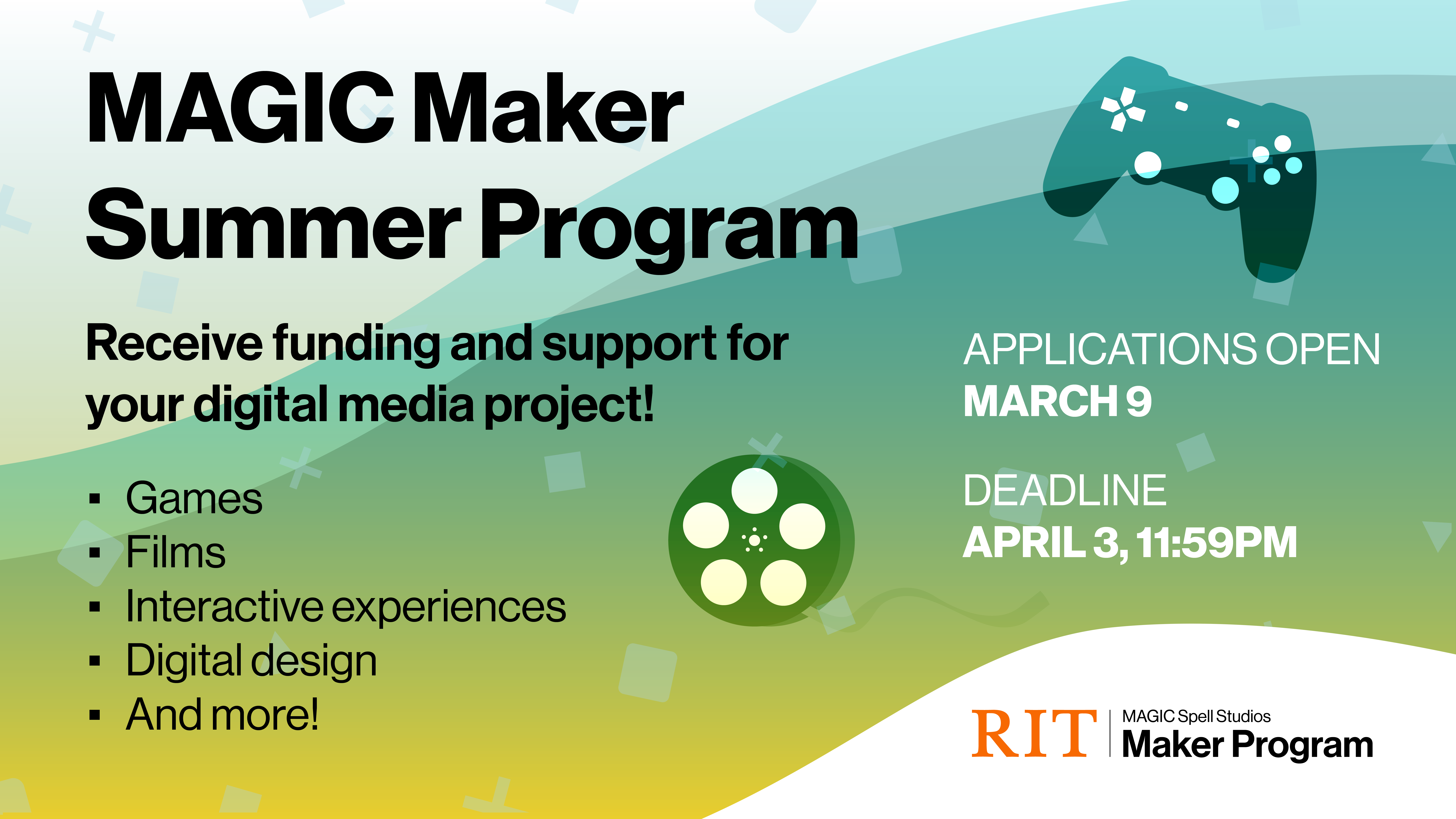 Summer Maker program graphic
