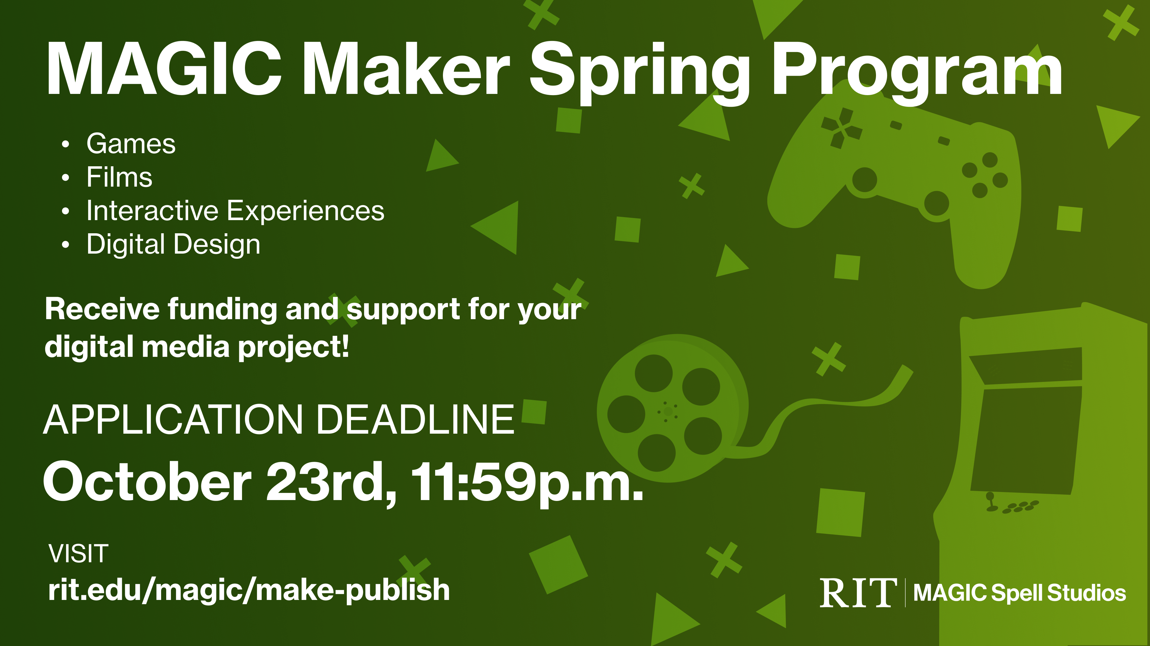 Spring Makers Announcement