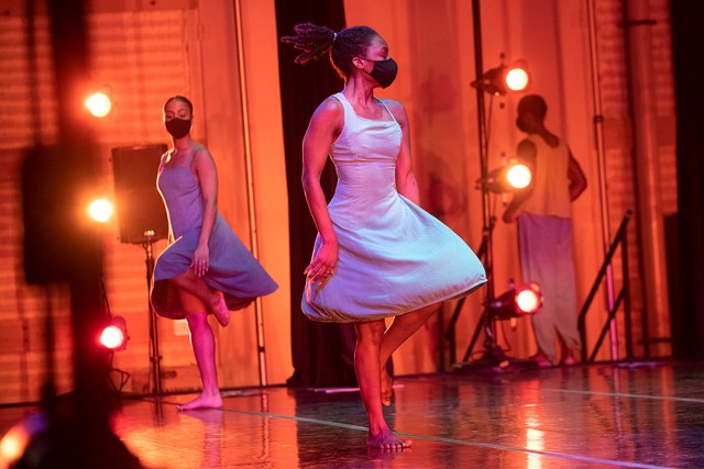 dancer spinning on stage.