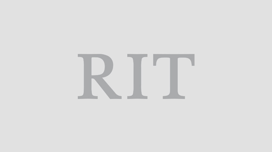 Placeholder graphic showing the letters R I T in dark gray on top of a light gray background.