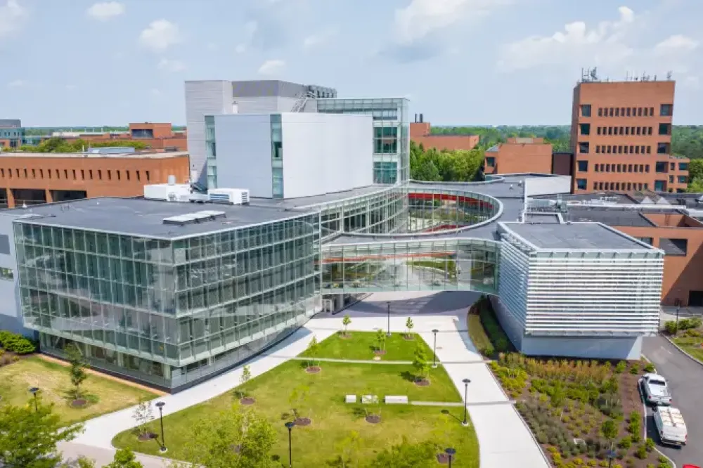 Overhead shot of the RIT campus