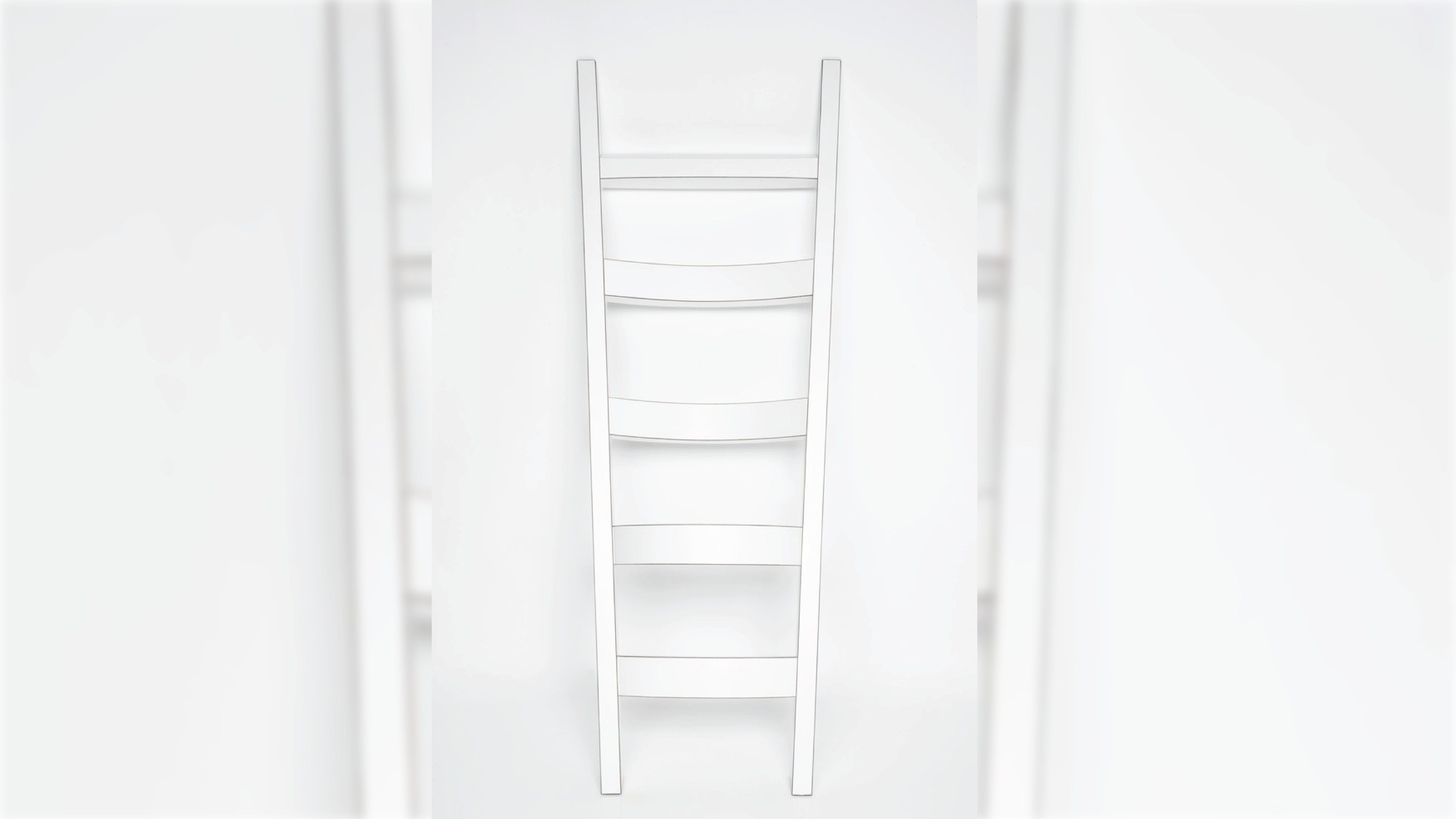 Seating device in a stair shape.