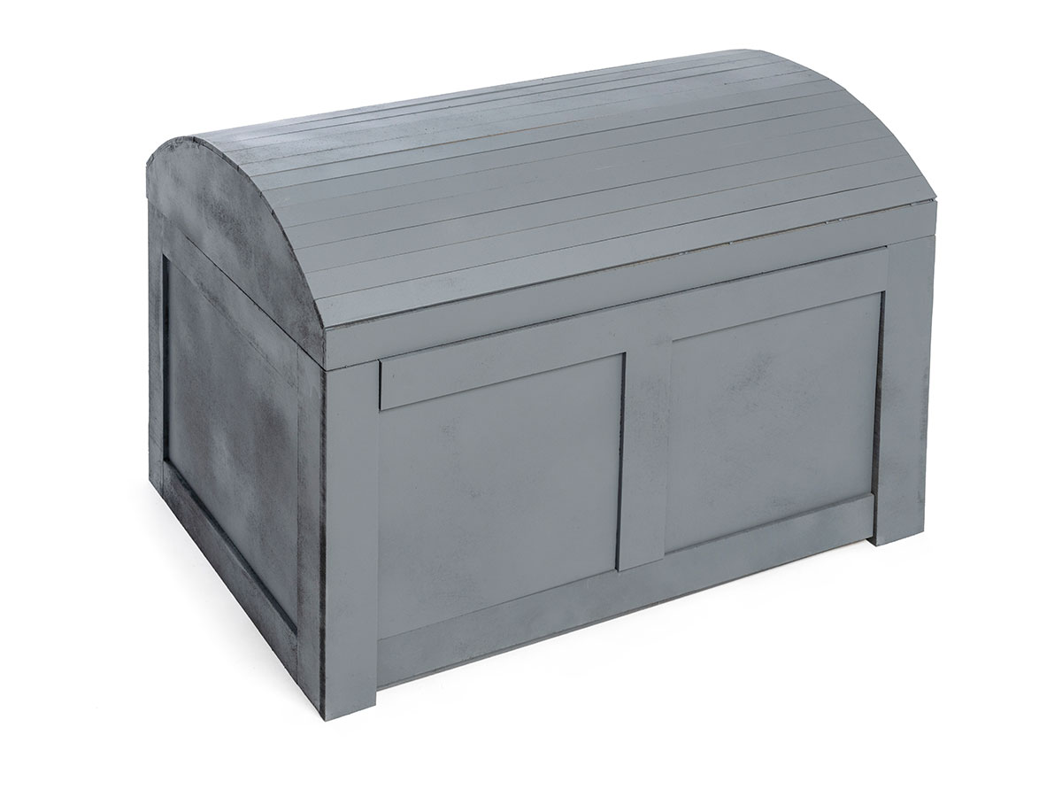 Photo of Treasured Chest model closed. 