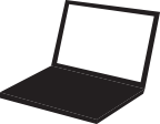 Graphic of laptop