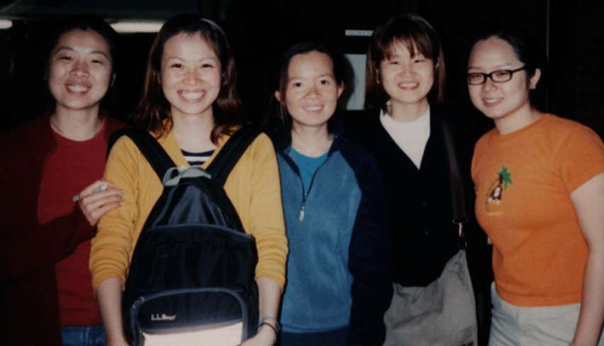 The 2nd from the left is me.