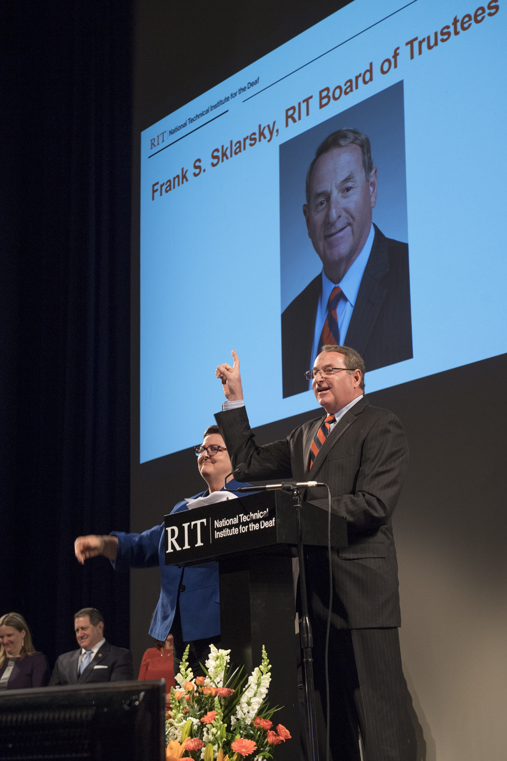 Rededication of LBJ Hall at NTID