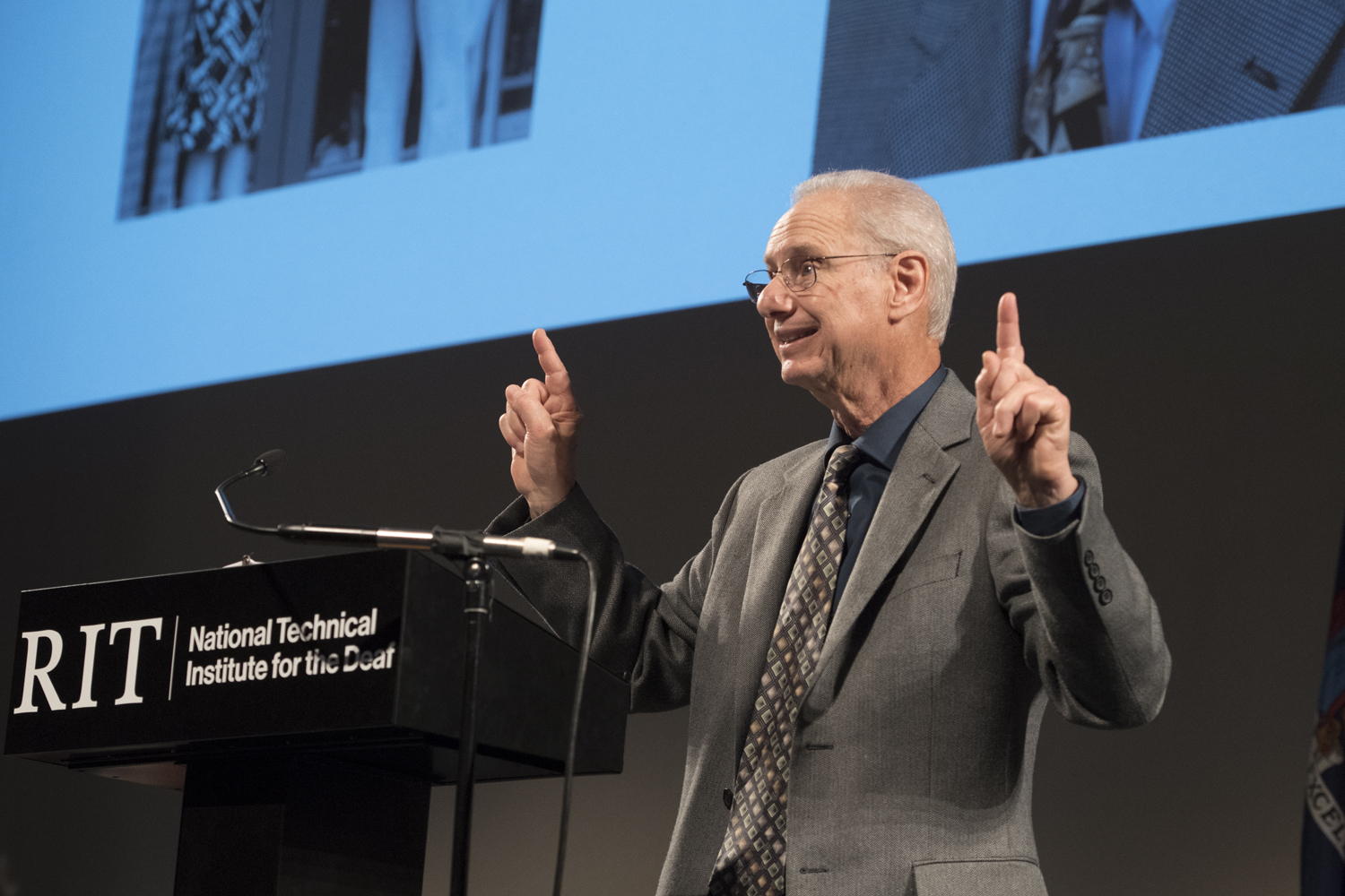 Rededication of LBJ Hall at NTID