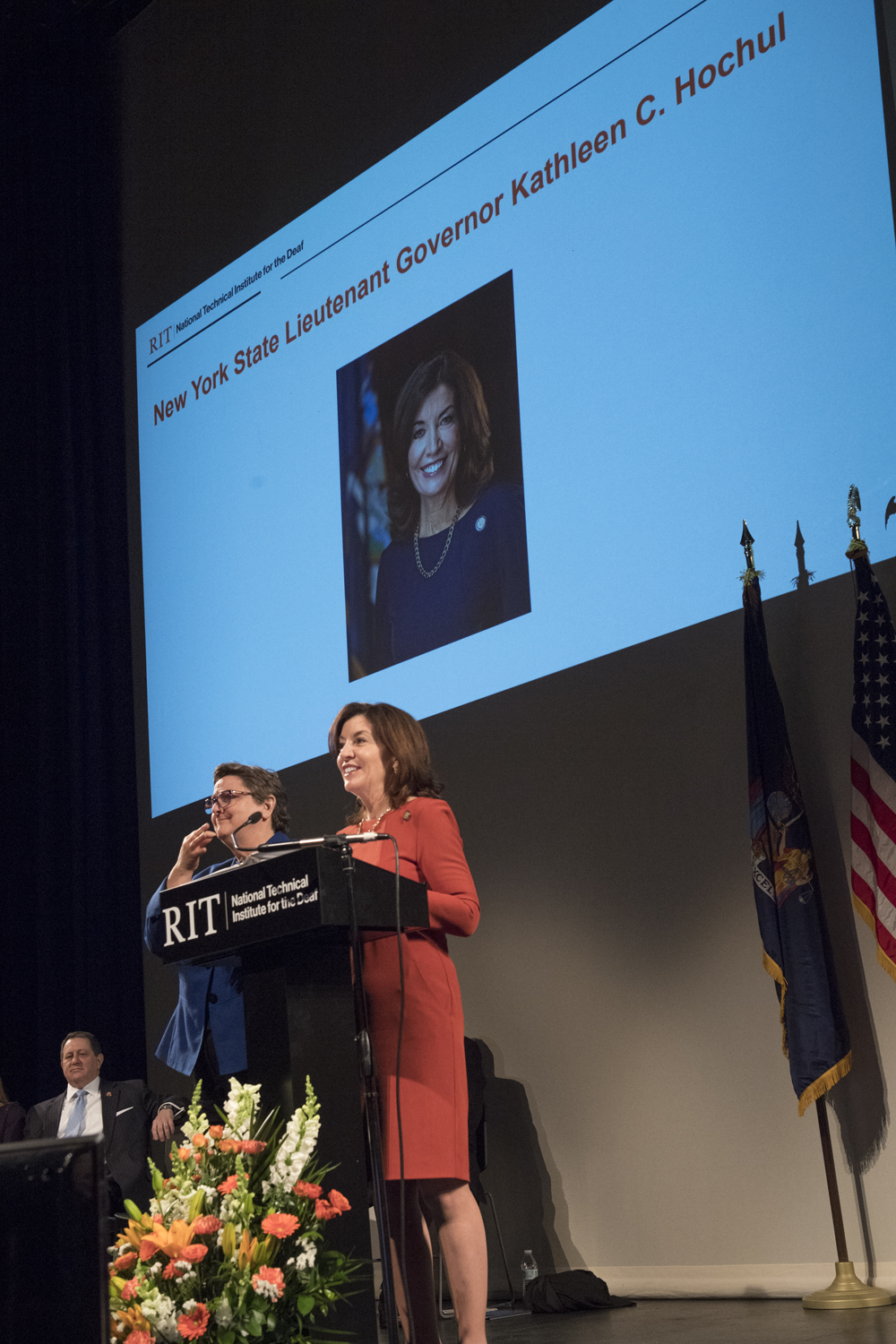 Rededication of LBJ Hall at NTID
