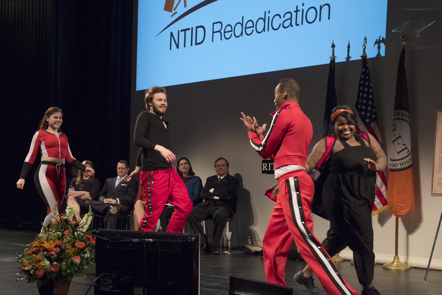 Rededication of LBJ Hall at NTID