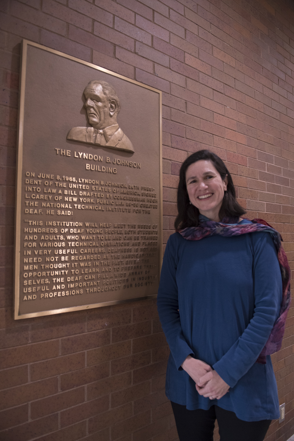 Rededication of LBJ Hall at NTID
