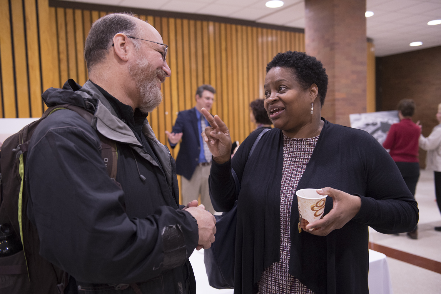 Rededication of LBJ Hall at NTID