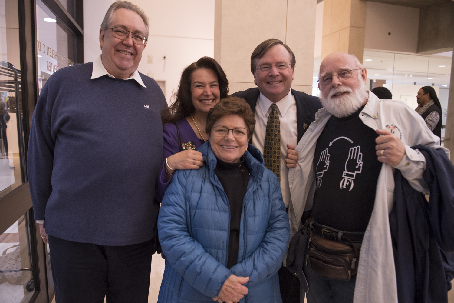 Rededication of LBJ Hall at NTID